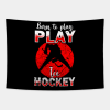 Ice Hockey Tapestry Official Hockey Gifts Merch