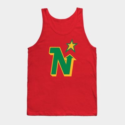 Defunct Minnesota North Stars Hockey 1991 Tank Top Official Hockey Gifts Merch