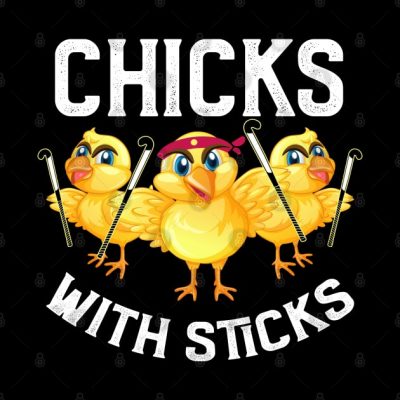 Chicks With Sticks Field Hockey Throw Pillow Official Hockey Gifts Merch