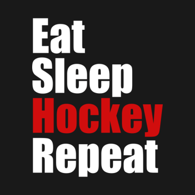 Eat Sleep Hockey Repeat Tapestry Official Hockey Gifts Merch