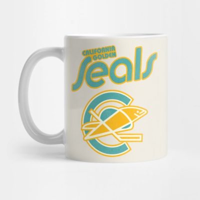 Retro Defunct California Golden Seals Ice Hockey Mug Official Hockey Gifts Merch