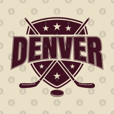 Denver Ice Hockey 2 Sided Phone Case Official Hockey Gifts Merch