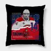 Nick Suzuki Hockey Paper Poster Canadiens Throw Pillow Official Hockey Gifts Merch