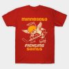 Defunct Minnesota Fighting Saints Hockey Team T-Shirt Official Hockey Gifts Merch