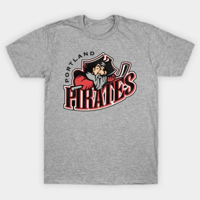 Defunct Portland Pirates Hockey Team T-Shirt Official Hockey Gifts Merch