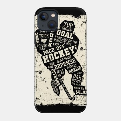 Play Hockey Canvas Phone Case Official Hockey Gifts Merch