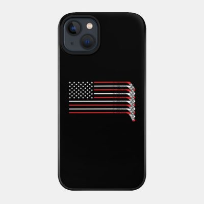 Hockey Usa Flag Phone Case Official Hockey Gifts Merch