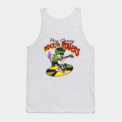 Retro Defunct New Jersey Rockin Rollers Hockey Tank Top Official Hockey Gifts Merch