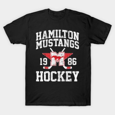 Hamilton Mustangs Hockey T-Shirt Official Hockey Gifts Merch