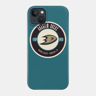 Anaheim Hockey Ducks Minimalist Logo Phone Case Official Hockey Gifts Merch