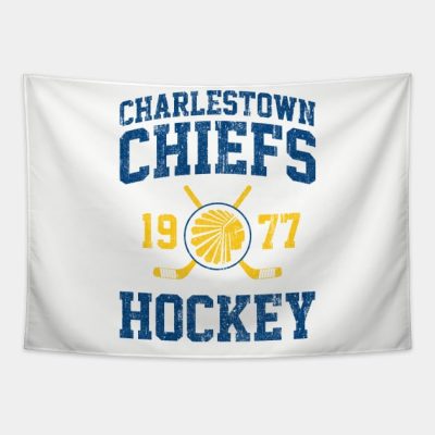 Charlestown Chiefs Hockey Variant Tapestry Official Hockey Gifts Merch