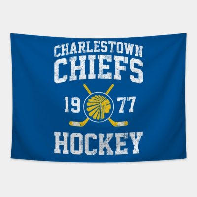 Charlestown Chiefs Hockey Tapestry Official Hockey Gifts Merch