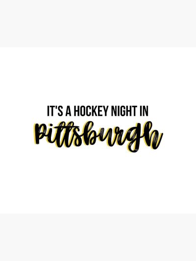 It'S A Hockey Night In Pittsburgh Tapestry Official Hockey Gifts Merch