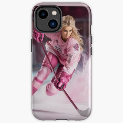 Hockey Girl Pink Iphone Case Official Hockey Gifts Merch