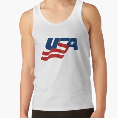 Usa Hockey Logo ! Fitness Gym Crossfit Tank Top Official Hockey Gifts Merch