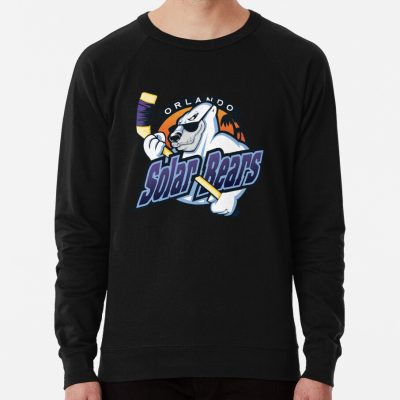 Defunct Orlando Solar Bears Ihl Hockey Team Logo Sweatshirt Official Hockey Gifts Merch