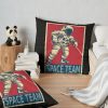 Astronaut Playing Ice Hockey - Space Team Throw Pillow Official Hockey Gifts Merch