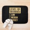 Level Of Hockey In Gold Bath Mat Official Hockey Gifts Merch