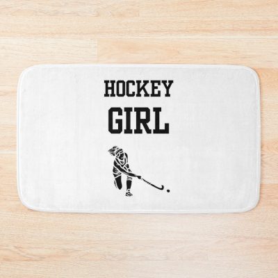 Hockey Girl Bath Mat Official Hockey Gifts Merch