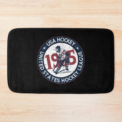 Usa Hockey United States Hockey League Bath Mat Official Hockey Gifts Merch