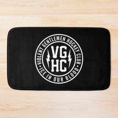 For Hockey Fans And Hockey Players Bath Mat Official Hockey Gifts Merch