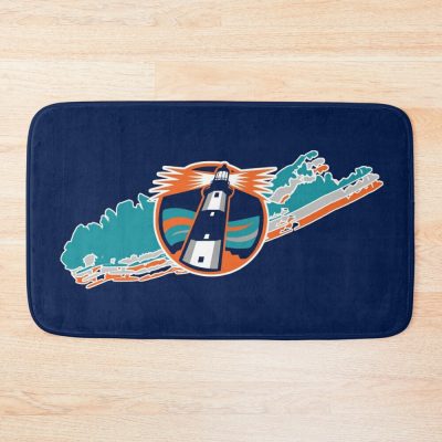 Long Island Hockey Fisherman Bath Mat Official Hockey Gifts Merch