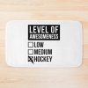 Level Of Hockey Bath Mat Official Hockey Gifts Merch