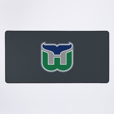 Vintage Hartford Hockey  Retro Whalers Mouse Pad Official Hockey Gifts Merch