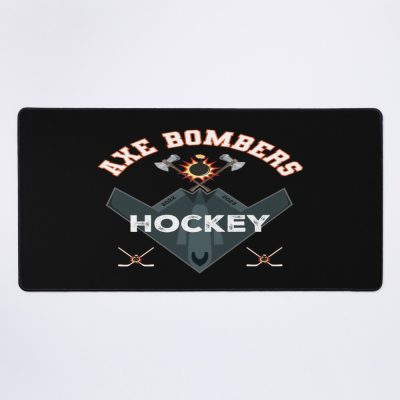 Axe Bombers Hockey Team Mouse Pad Official Hockey Gifts Merch