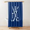 Hockey - Tampa Bay Lightning - Blue Shower Curtain Official Hockey Gifts Merch