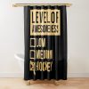 Level Of Hockey In Gold Shower Curtain Official Hockey Gifts Merch