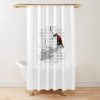 I Am A Hockey Player (Typographic Tribute) Shower Curtain Official Hockey Gifts Merch