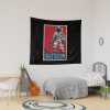 Astronaut Playing Ice Hockey Tapestry Official Hockey Gifts Merch