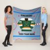 green gold ice hockey rink player jersey fleece blanket r9efec6339f0e48eb8e1055954a3d858d ee3yx 8byvr 1000 - Hockey Gifts