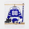 personalized blue and white ice hockey jersey baby blanket r5bd249d62e1a4d36b35a12a68ad70bb3 zfi5w 1000 - Hockey Gifts
