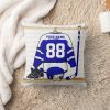 personalized blue and white ice hockey jersey throw pillow r35852701a9e8413caff9d21b45fddbea 4gu5j 8byvr 1000 - Hockey Gifts
