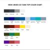 tank top color chart - Hockey Gifts