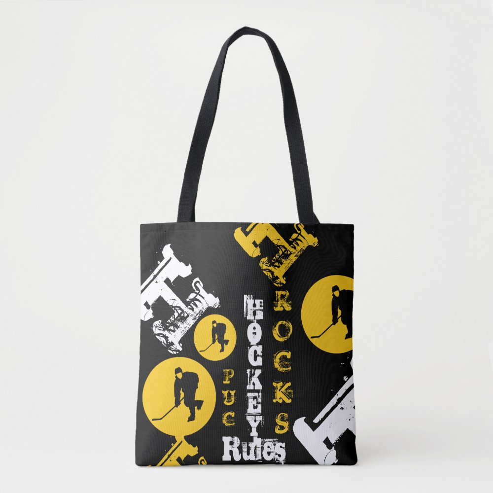 Hockey Hot Tote Bag