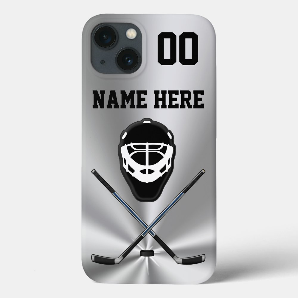 Cool Personalized Hockey Phone Cases